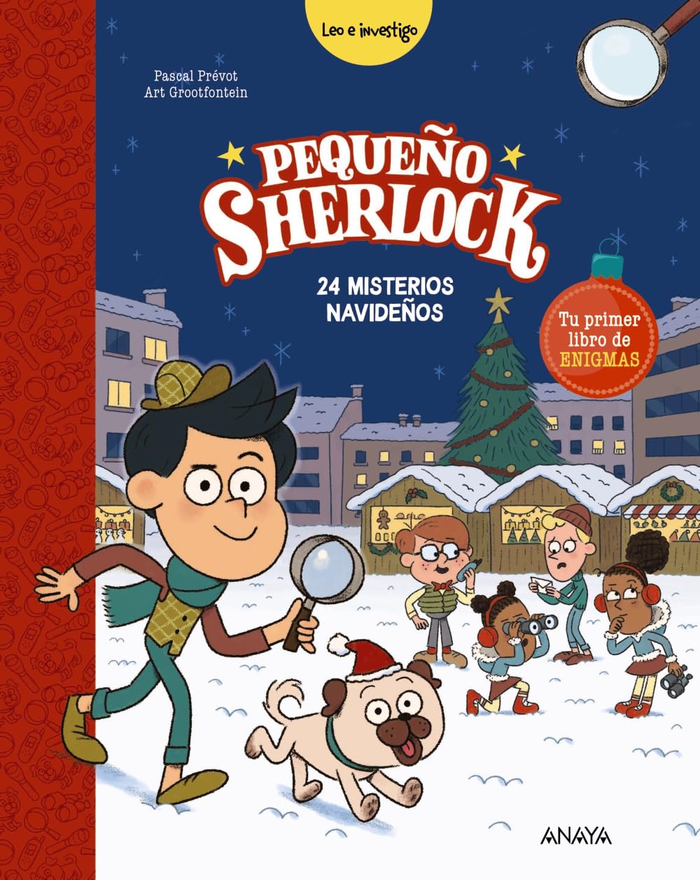 Pequeño Sherlock: 24 misterios navideños: Tu primer libro de enigmas (LITERATURA INFANTIL - Pequeño Sherlock)