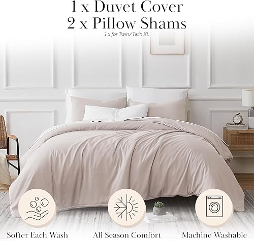 Miniatura 2 de Southshore Fine Linens - Juego de fundas para edredón de gran tamaño, 3 piezas