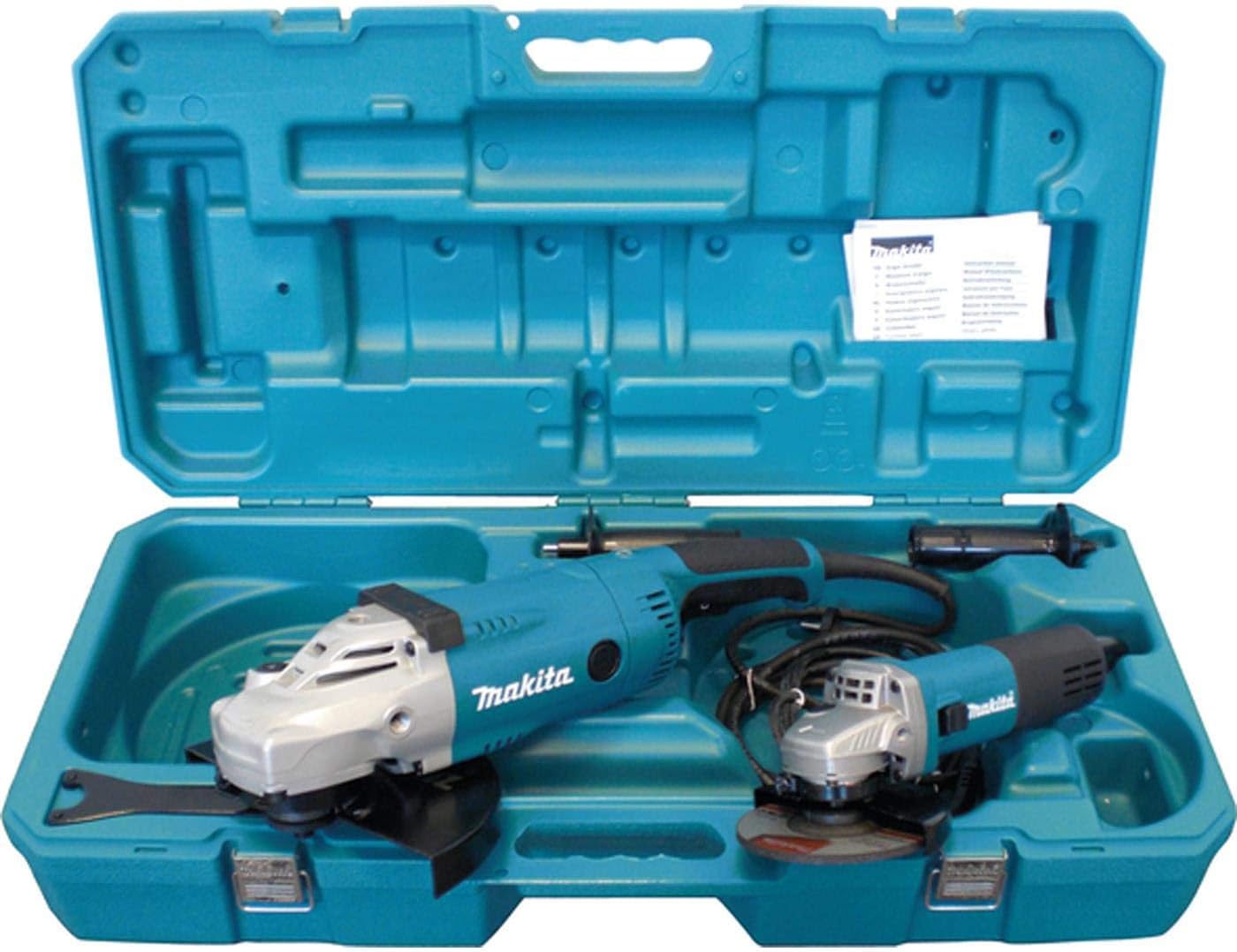 Makita angle grinder set 230/125 mm, DK0052G