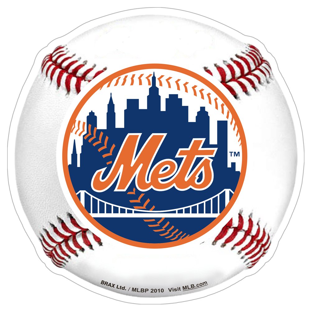 MLB New York Mets 3D Baseball Magnet