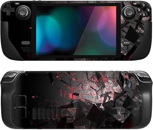 PlayVital Juego completo de calcomanías protectoras para Steam Deck LCD, pegatinas personalizadas Cubierta de vinilo para Steam Deck OLED - Espacio