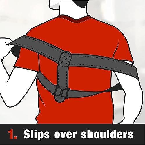 Miniatura 11 de ACE Corrector de postura de marca, corrección de postura, ajustable, correas de hombro de velcro que proporcionan un ajuste seguro, soporte de