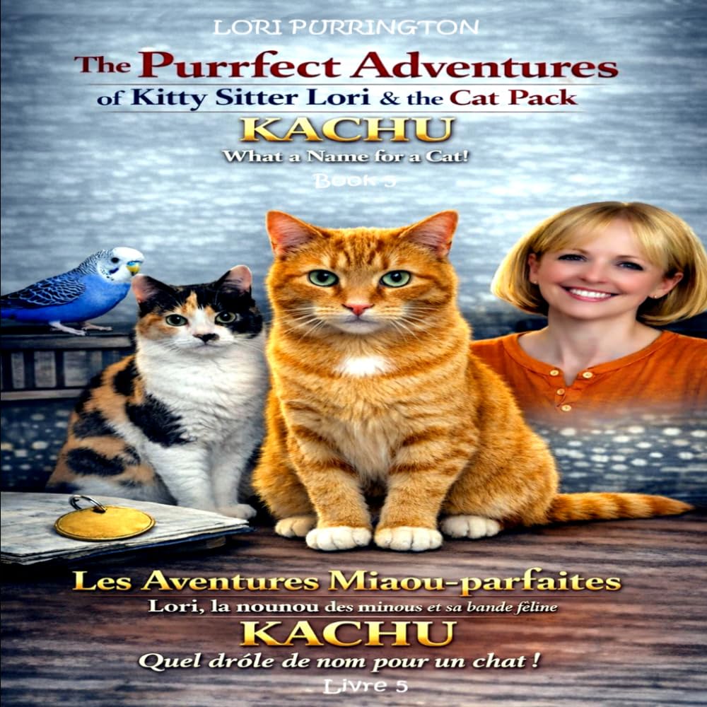 Les Aventures Miaou-parfaites Lori, la nounou des minous et sa bande féline KACHU Livre 5: The Purrfect Adventures of Kitty Sitter Lori & the Cat Pack KACHU What a Name for a Cat! Book 5