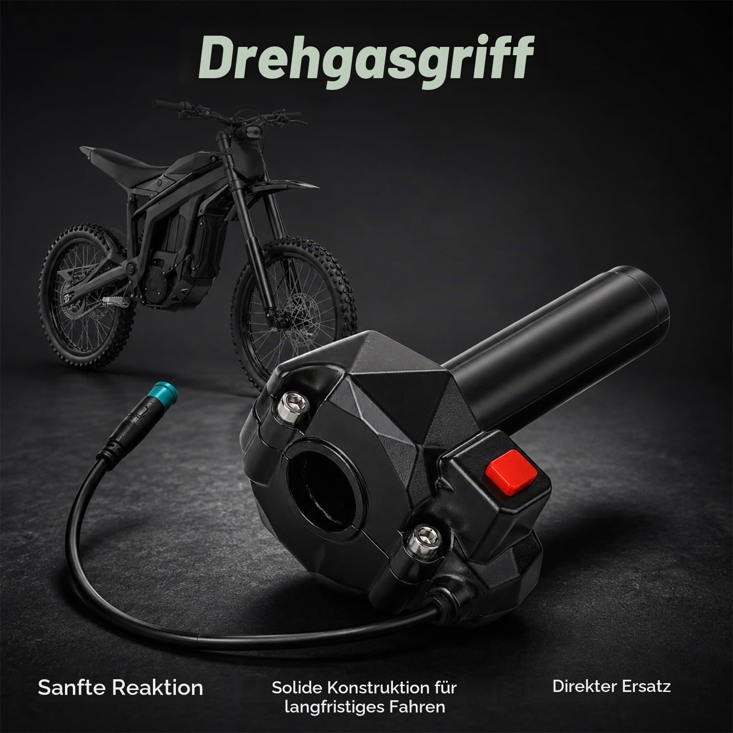 Talaria Gasgriff-Set für X3/MX3/MX4/MX5, Schwarz