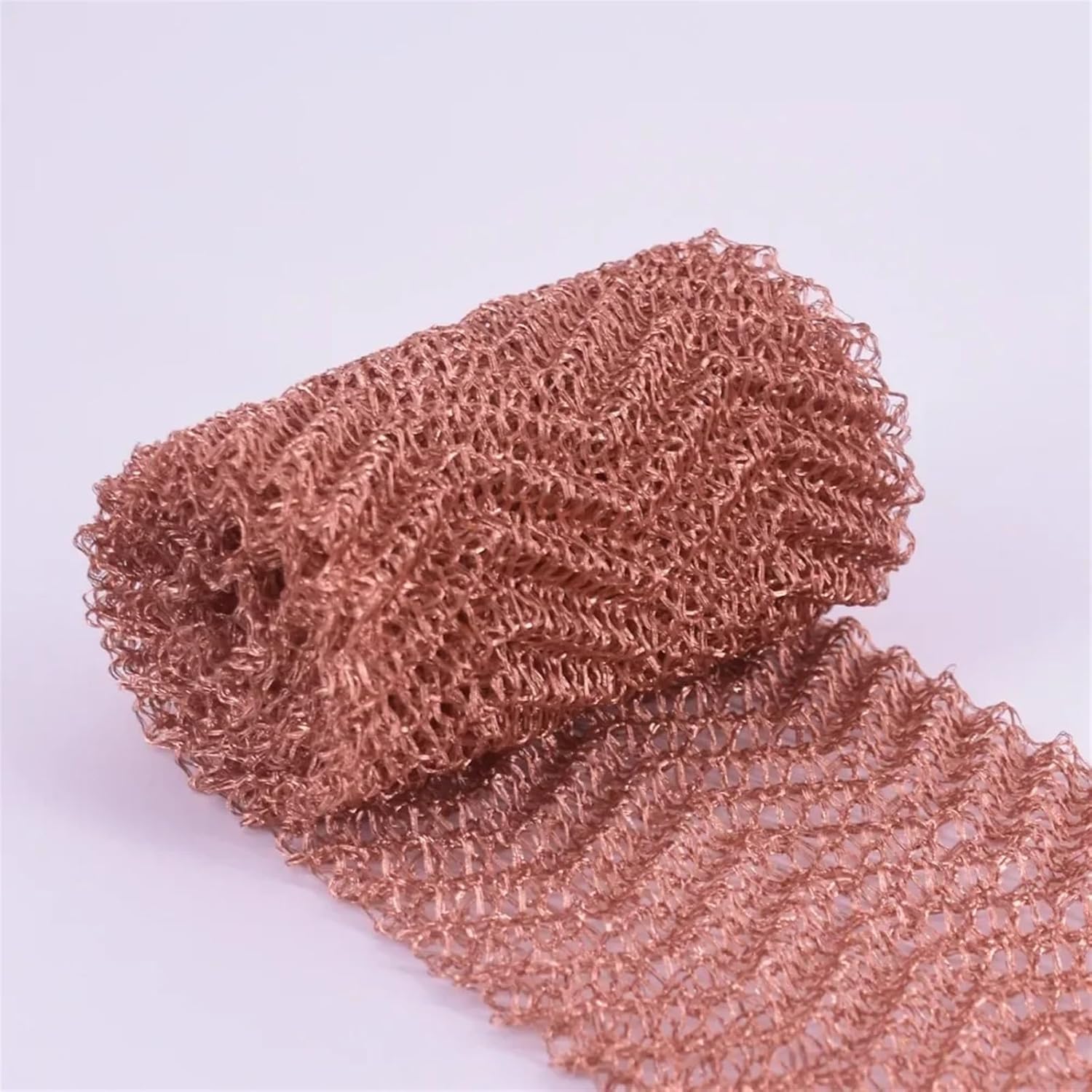 1 Meter 4 Wires Pure Copper Mesh Woven Filter Sanitary Food Grade for Distillation Moonshine Home Brew Beer 100mm Width