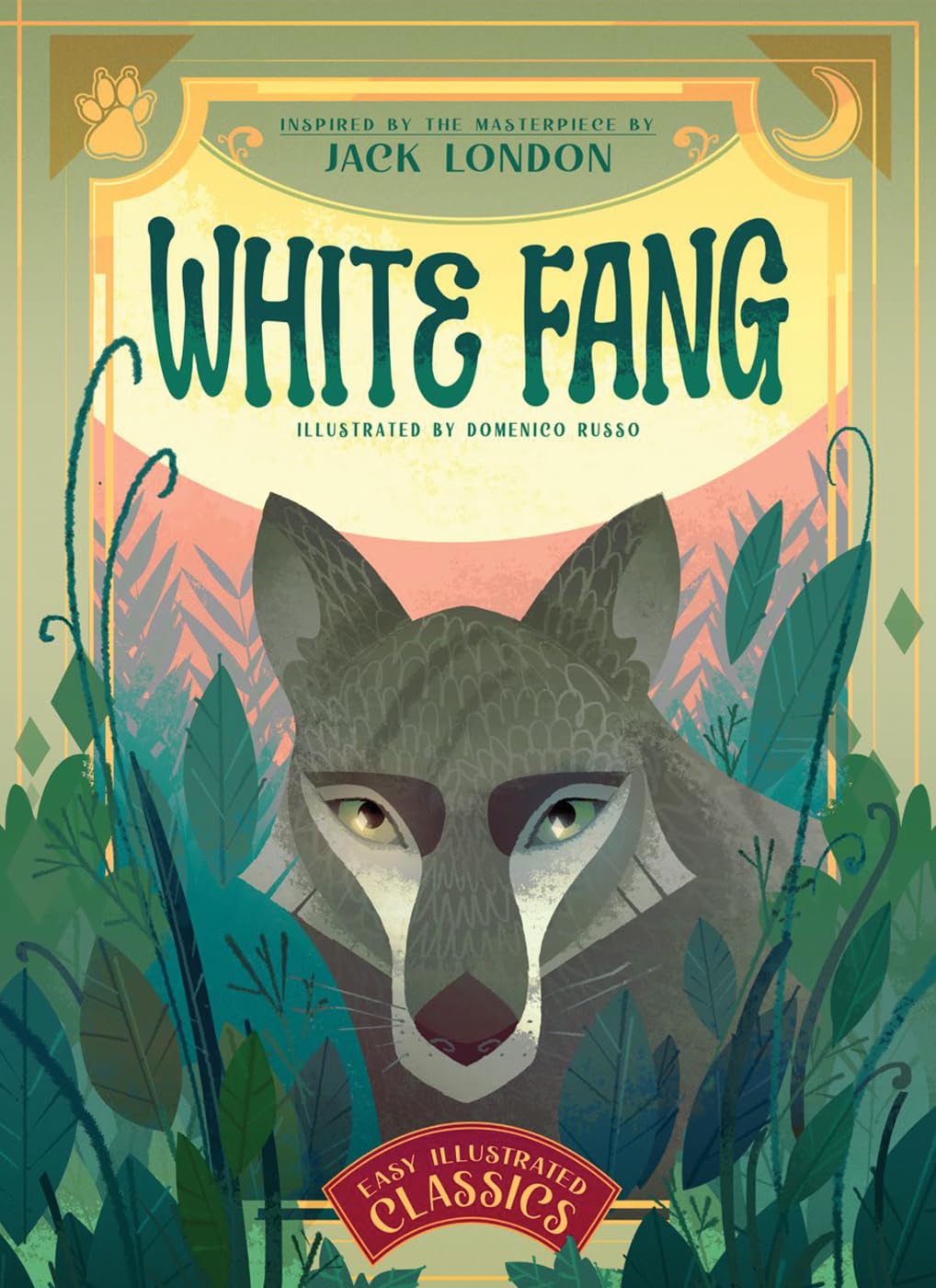 White Fang: Inspired by the Masterpiece by Jack London (Easy Illustrated Classics)