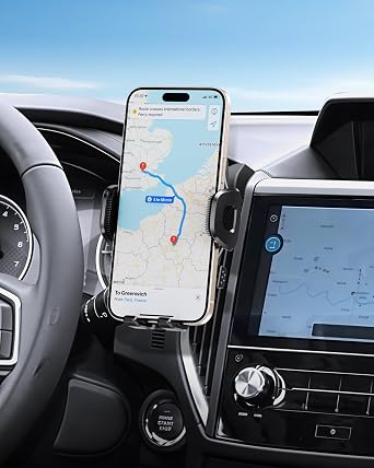 ELOHEI Custom Fit Phone Mount for Subaru Forester/XV with Custom Base | Car Phone Holder for Subaru Forester 2019 2020 2021 2022 2023 2024 / Subaru XV 2018 2019 2020 2021 Car Accessories
