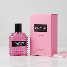 VALENTINE INTENSE for Women Eau De Parfum - Amber Floral Jasmine & Blackcurrant Oriental-Floral Fragrance 3.4fl.oz/100ml