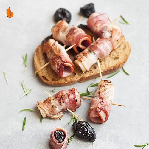 Miniatura 8 de Urbanstrive Sturdy Safe Toothpick Holder with 800 Natural Wood Toothpicks for Teeth Cleaning, Unique Home Design Decoration, Unusual Gift, 2 Pack