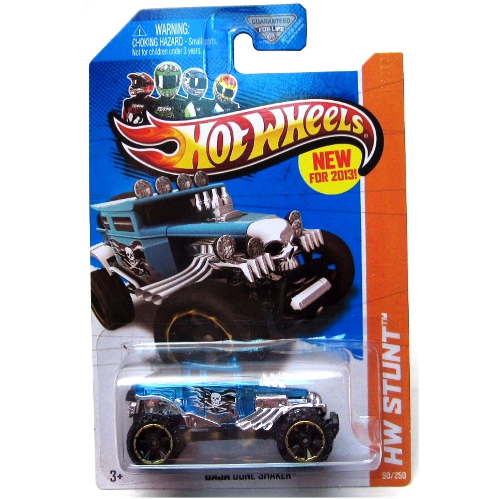 Amazon.com: Hot Wheels Blue Baja Bone Shaker Diecast Car, 1:64
