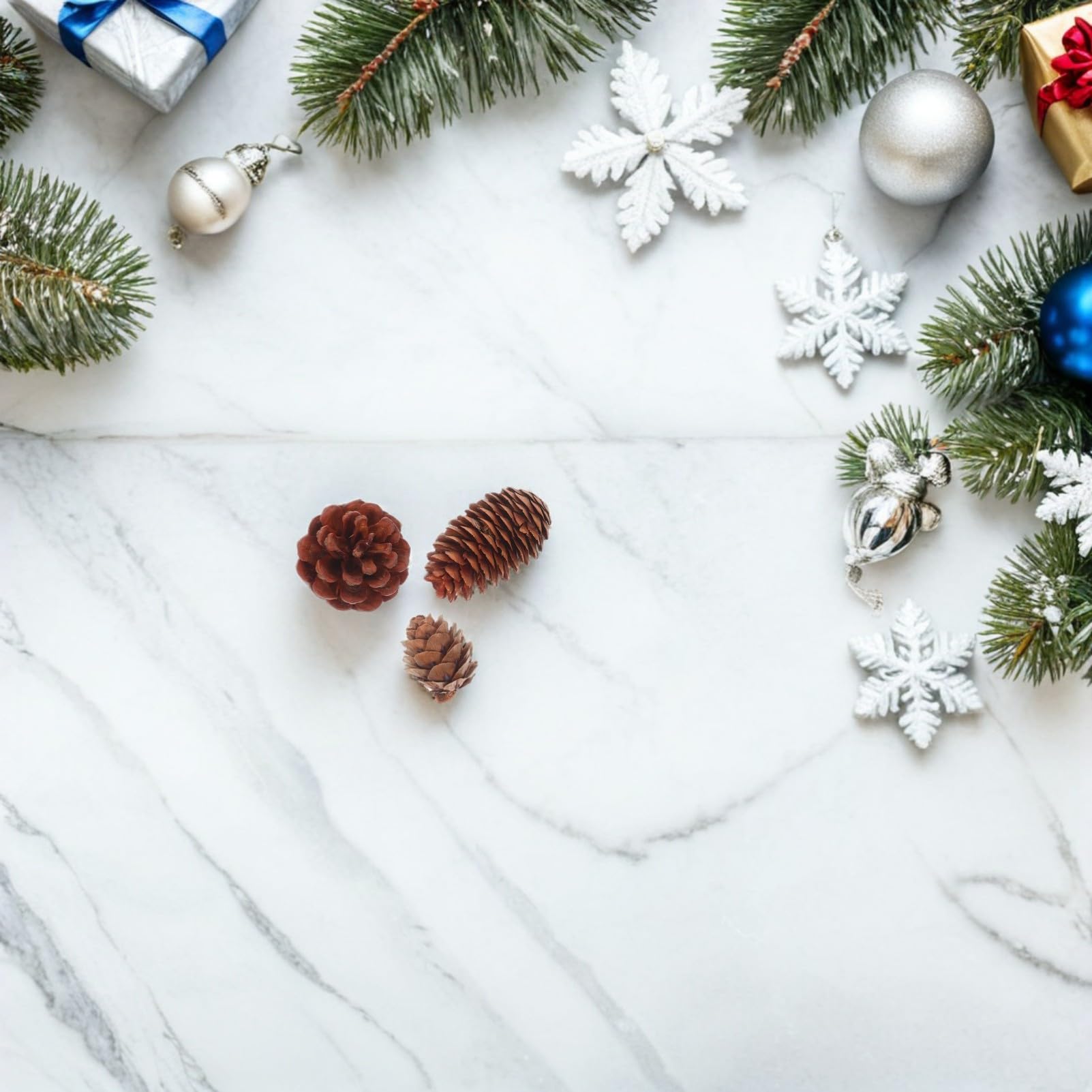 120 Piezas De Piñas para Decoración Navideña Piñas para Decorar Fiestas Relleno para Jarrones