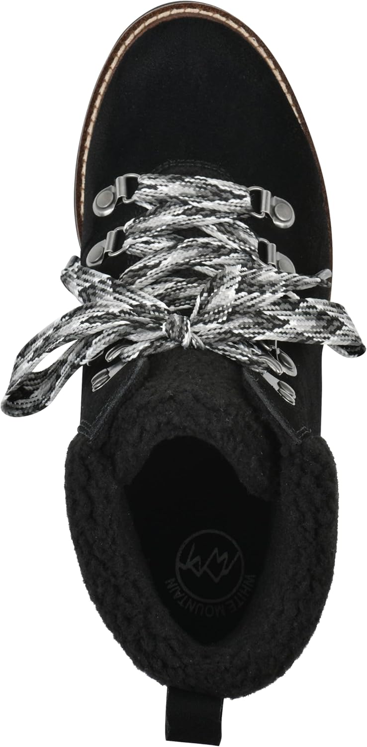 WHITE MOUNTAIN Women's Gloving Faux Fur Hiker Bootie