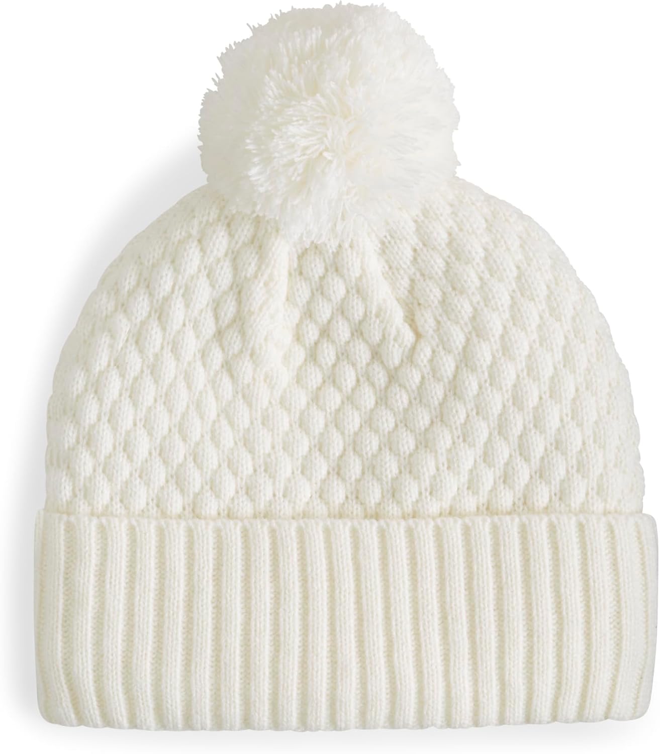 Puma Golf Women's WRMLBL POM Beanie, Warm White - Image 2