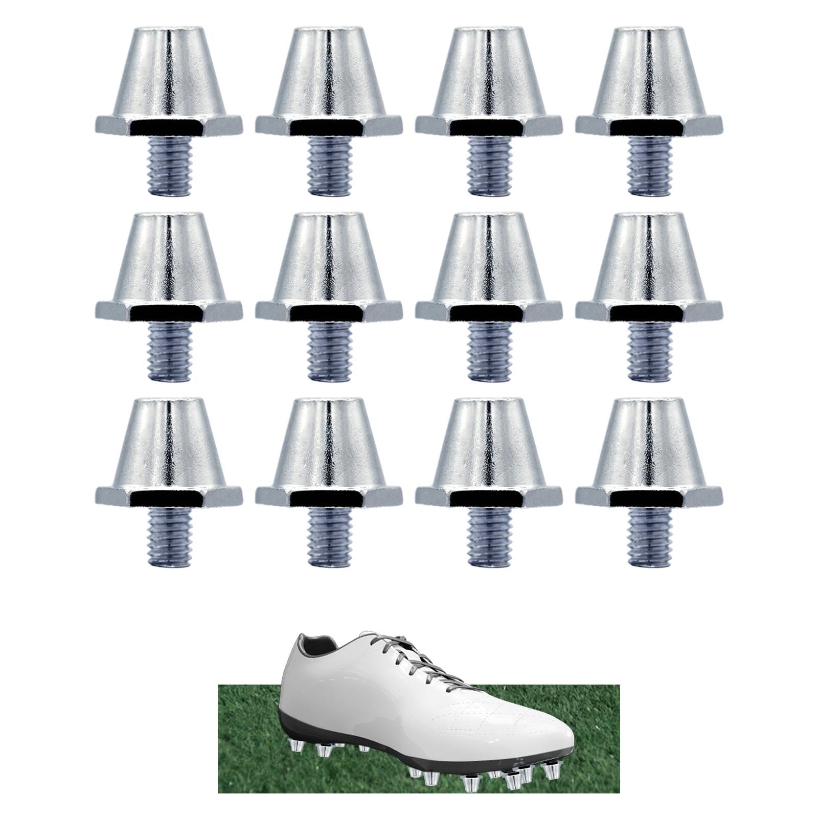 Harilla 12 Tacos de Repuesto para Zapatillas de Fútbol, ​​tacos Profesionales para Calzado Deportivo, Tacos para Zapatillas de Fútbol, ​​tacos para Competició
