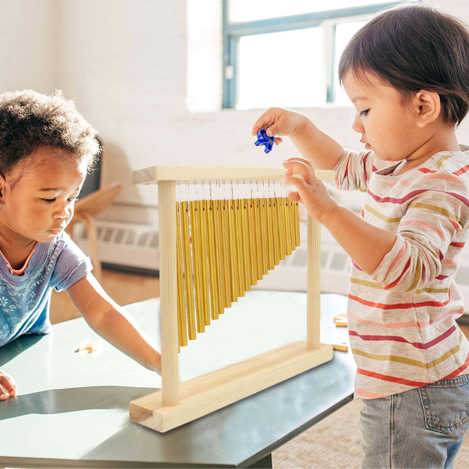 Carillon éolien Pièce De Carillon éolien En Métal 3D Ornement Suspendu Carillon éolien Coloré