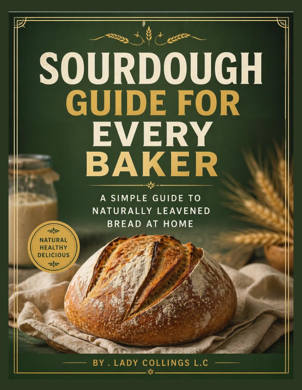 SOURDOUGH GUIDE FOR EVERY BAKER: A simple guide to naturally leavened bread at home
