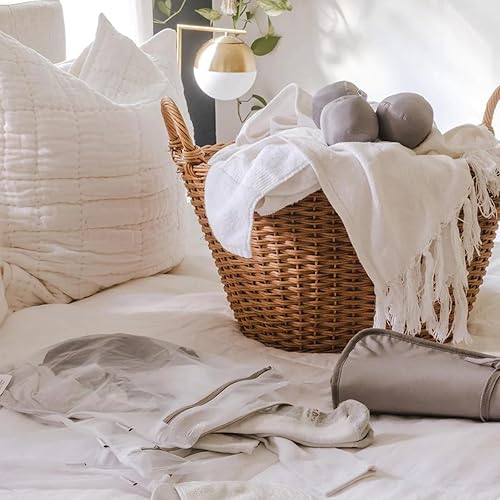 Miniatura 4 de Full Circle Loads of Fun - Cremallera de malla reciclada, juego de 4 lavadoras de ropa reutilizables, ropa grande, pequeñas bolsas de lencería,