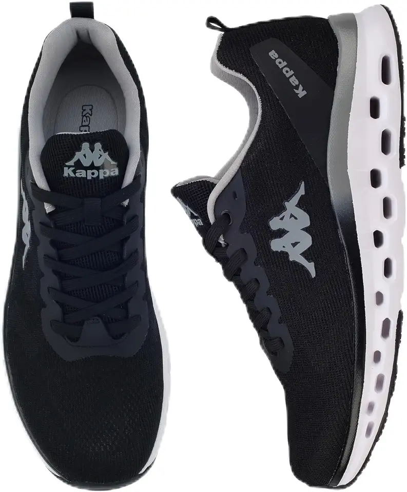 Kappa Lace Up Textured Walking Trainer