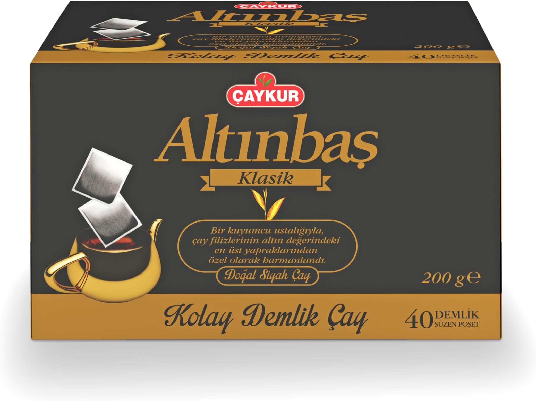 Caykur Altinbas Black Tea Series (Classic 40 Teapot Bag)