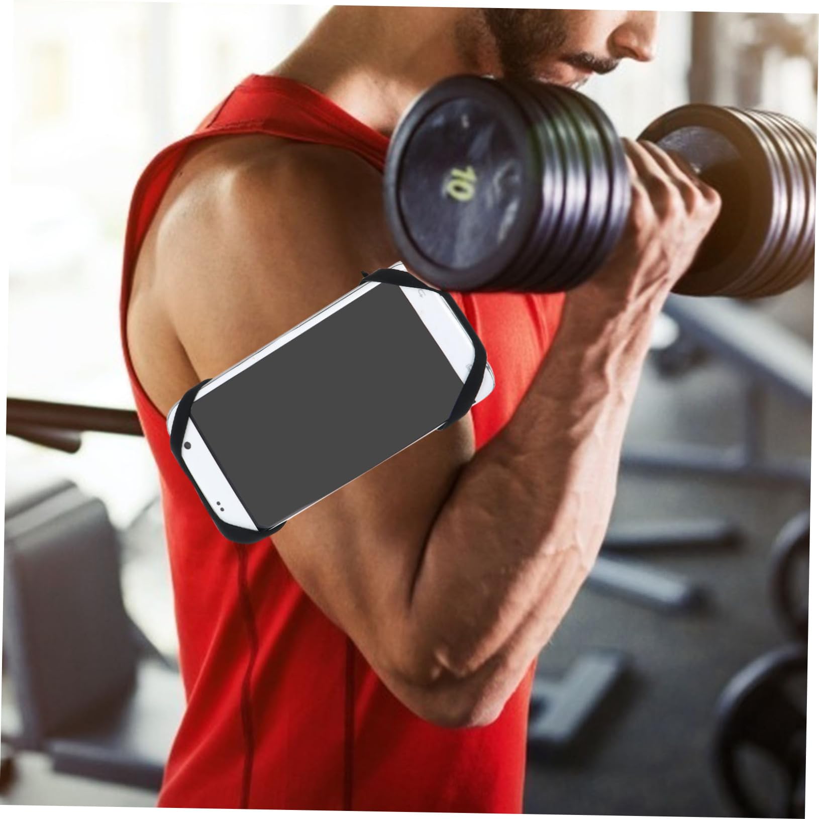 HOMSFOU 3sets Borsa Da Braccio Per Smartphone e Leggera Design Creativo e Pratico Per Jogging e Attività Sportive