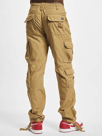 Brandit Men's Pure Slim Fit Trousers Woodland