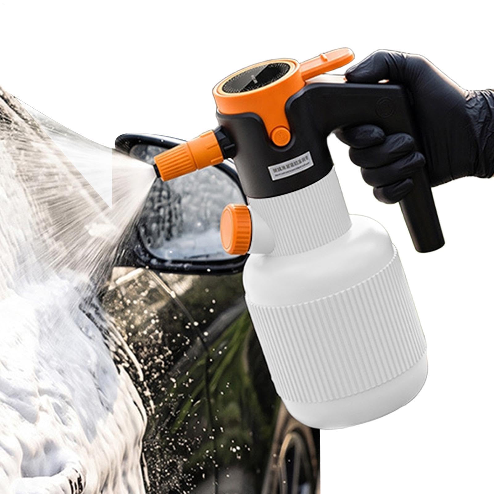 Espumador de Coche 1.5L Boquilla Ajustable Inalámbrica