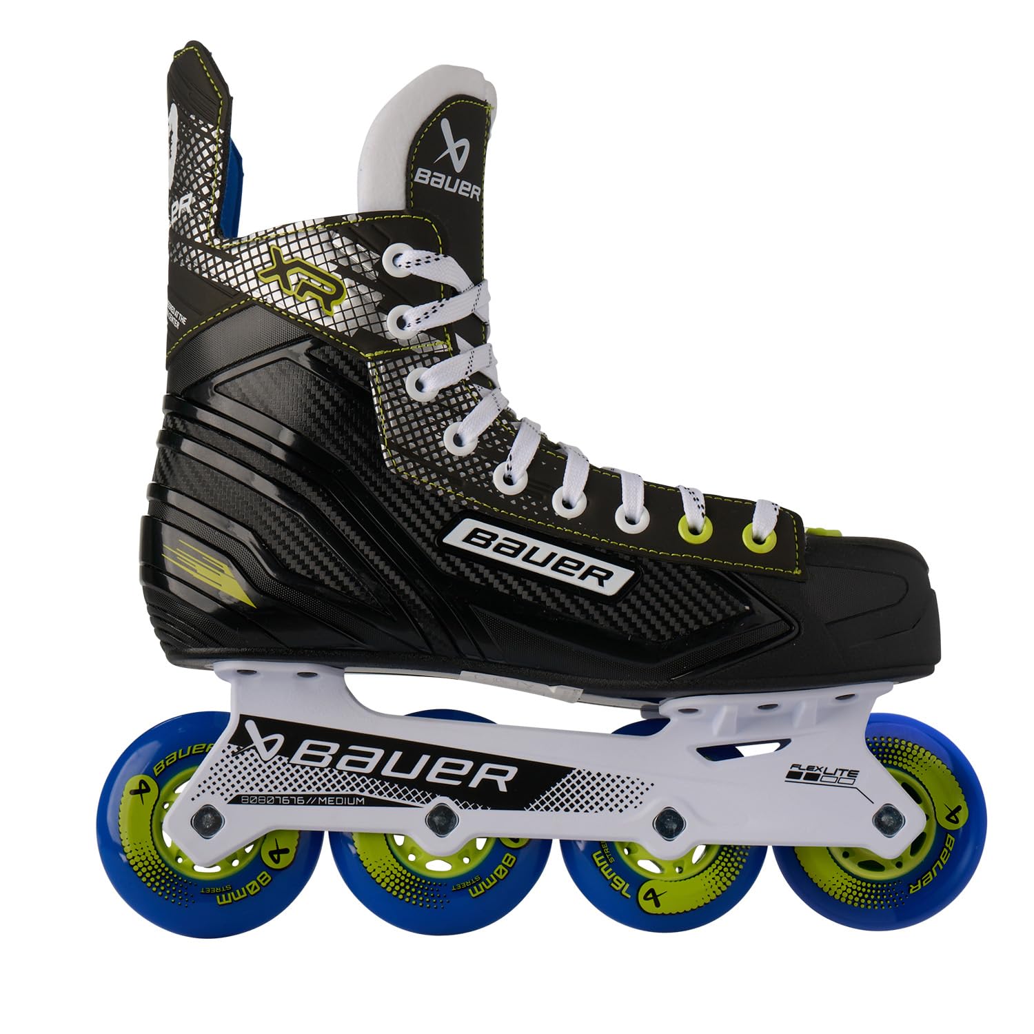 Bauer XR Inliner Roller Hockey Skate Intermediate Bauer-Inliner-Größe Skate-Weite