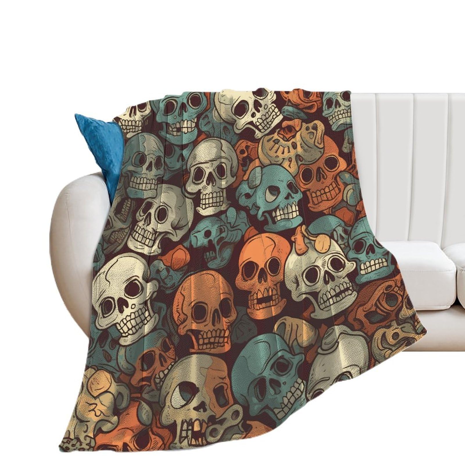 Couverture flanelle extra large contre le froid pour canapé et lit confortable