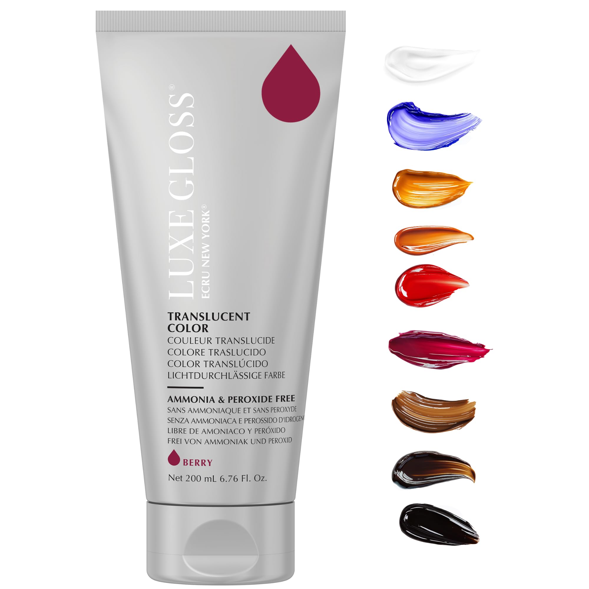 ECRU New York LUXE GLOSS Hair Gloss for Enhanced Color and Glass-Like Shine