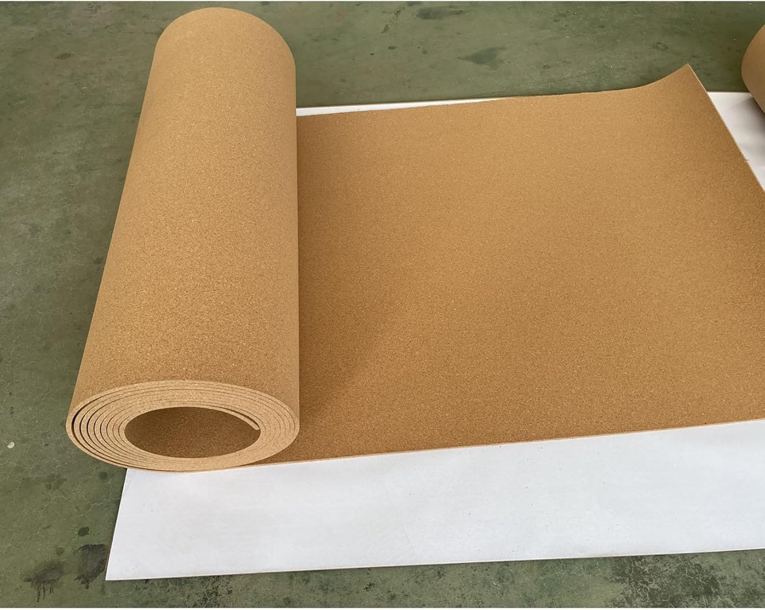 Cork Roll, Cork Board For Office, Cork Shelf Liner, Bulletin Board Sheet, Easy To Cut, 1/3" 1/4" Thick, For Floor Home Board Corner Wall Line, Brown(Color:Thick 8mm,Size:1.2mx2.5m(3.9ftx8.2ft))