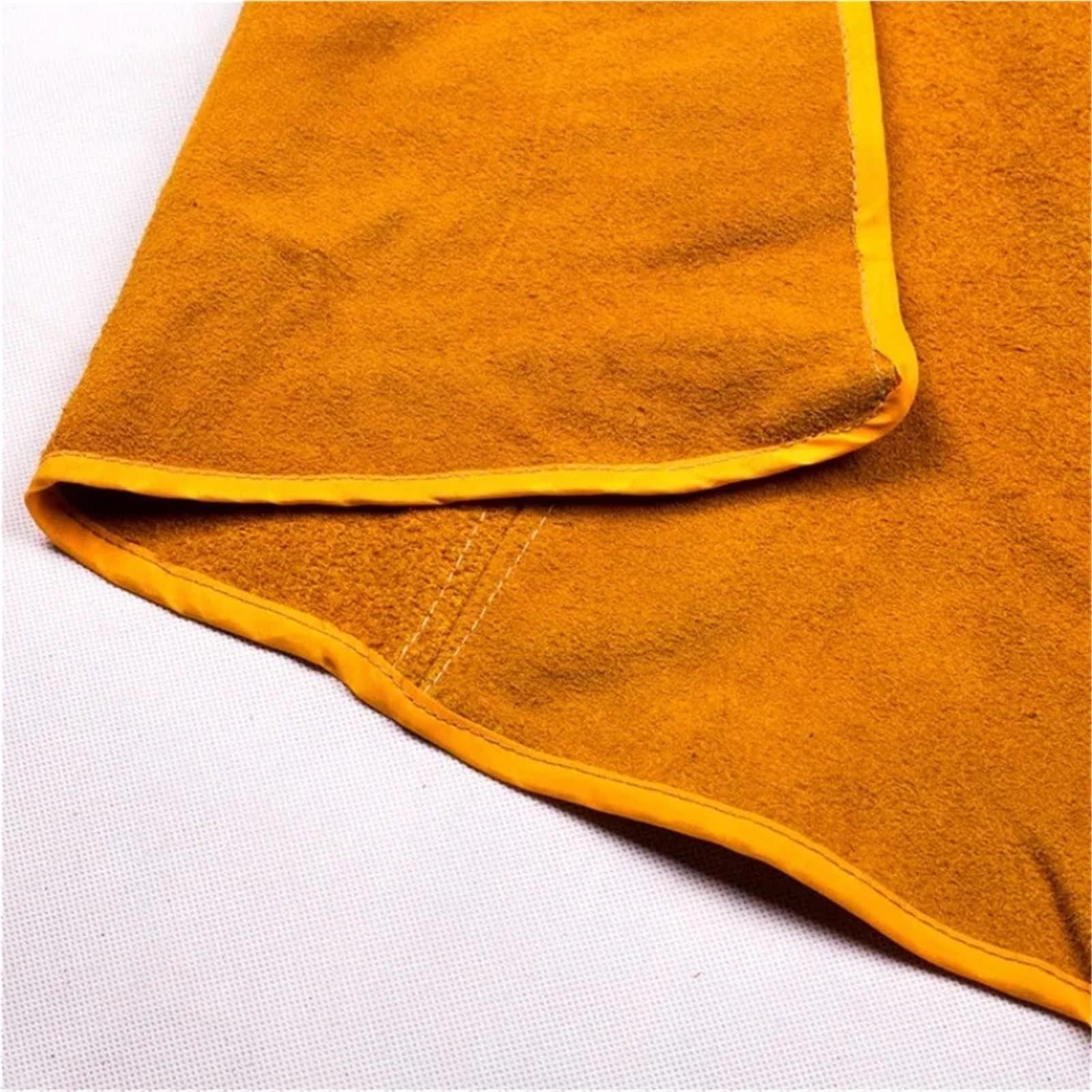 Delantal de soldadura de cuero
