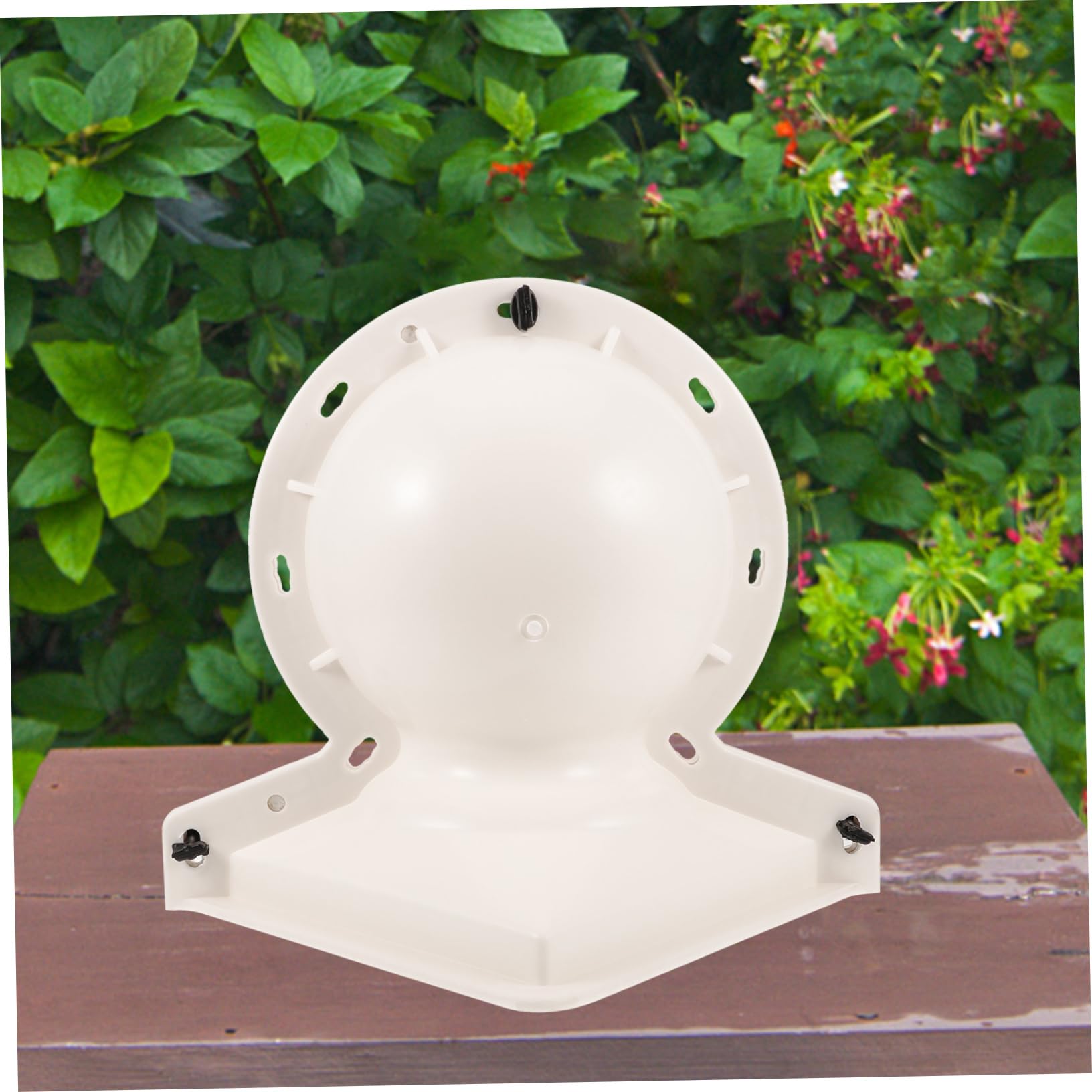 Sewroro Leichte Kunststoff Kugelform für Beton Gießform mit Einfachem Modernem Stil für Gartenliebhaber zur Herstellung von Gartendeko Kugeln im Garten und Rasen Zufällige Farbe