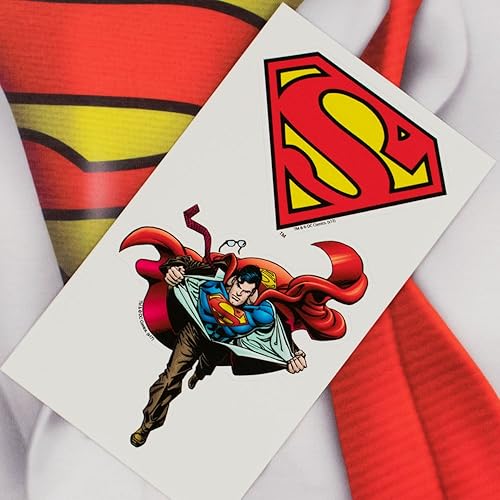 Miniatura 6 de Popfunk Superman Shirt and Tie I'm Superman Costume T-Shirt & Stickers