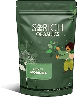 Moringa Green Tea 100gm | Green Tea | Green Tea Loose Leaves | Immunity Booster | High Antioxidants | Improves Metabolism | Cold Relief