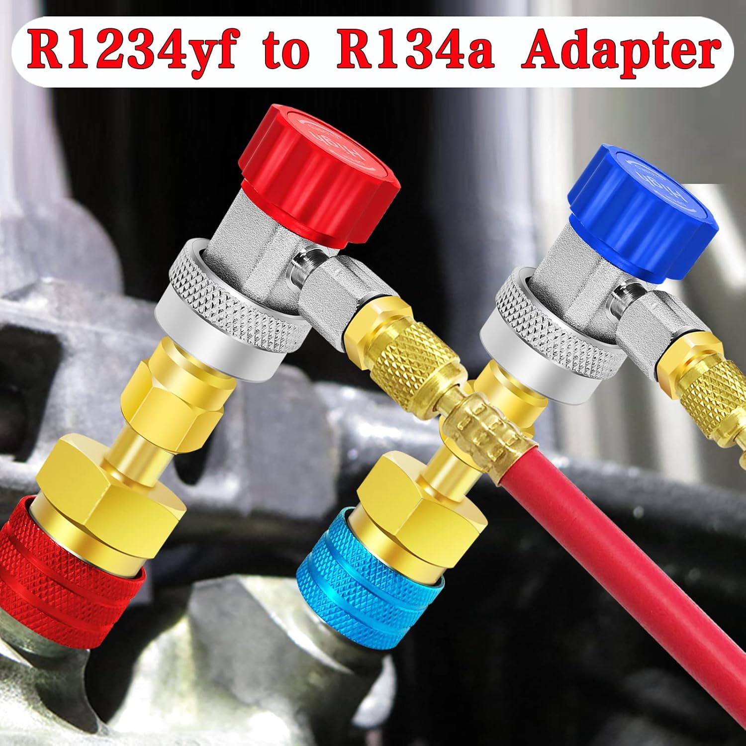 Boltigen R1234YF Accoppiatore Rapido Lato Alto E Basso, R134a