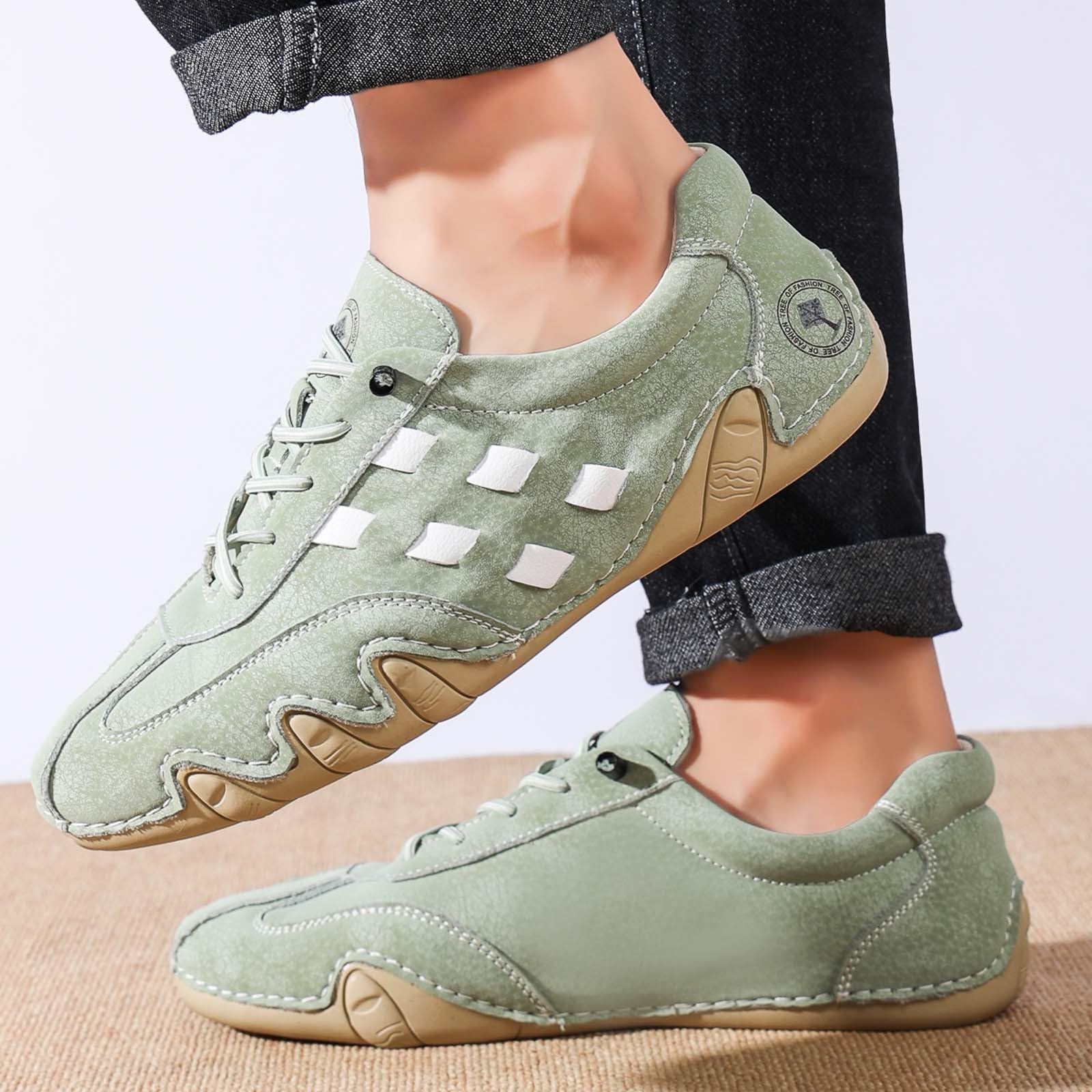 Zapatos para hombre, cómodos, informales, con estilo diario, tenis de moda para uso diario y calzado versátil para hombre