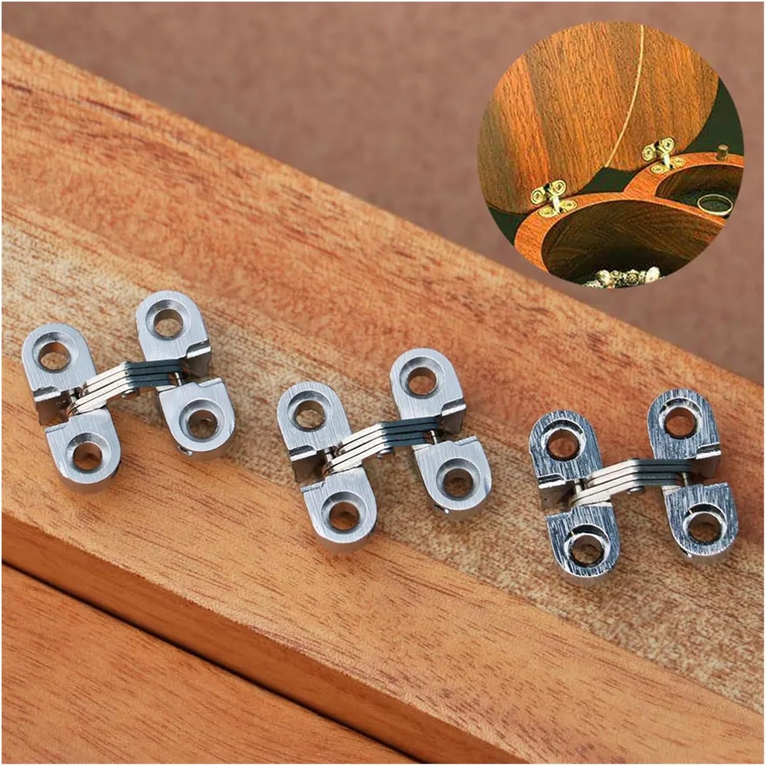1PCS 180 Degree Small Concealed Hinge
