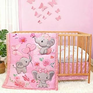 Crib Bedding Sets For Girls Picks collage image 3