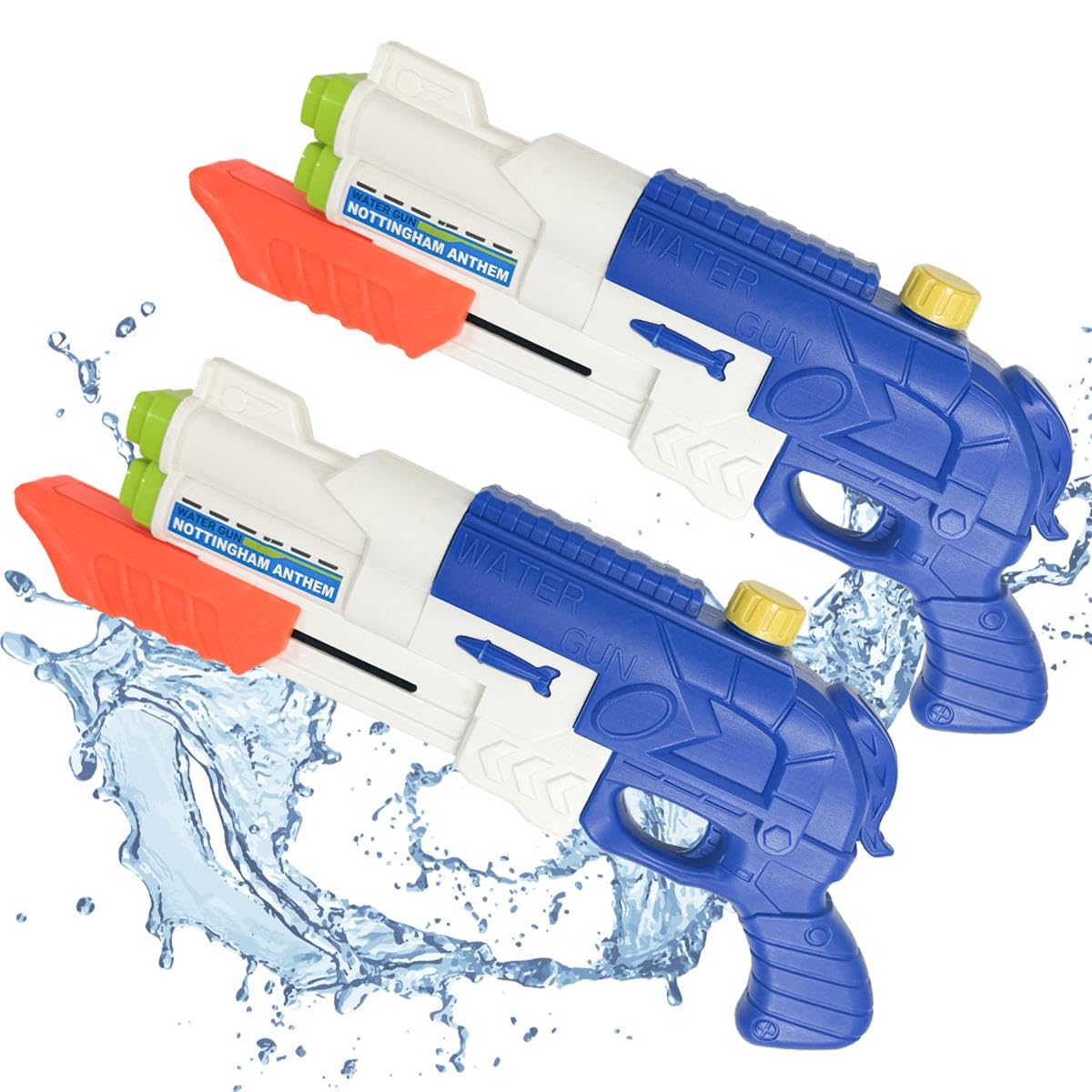 coolbitz 2 Pieces Water Gun, Super Soaker For Kids Toys Summer Fun Outdoor Water Toy, Beach Pool Backyard Garden Water Blaster For Children, Fun Blaster, Best For Pool Party, Water Fighting