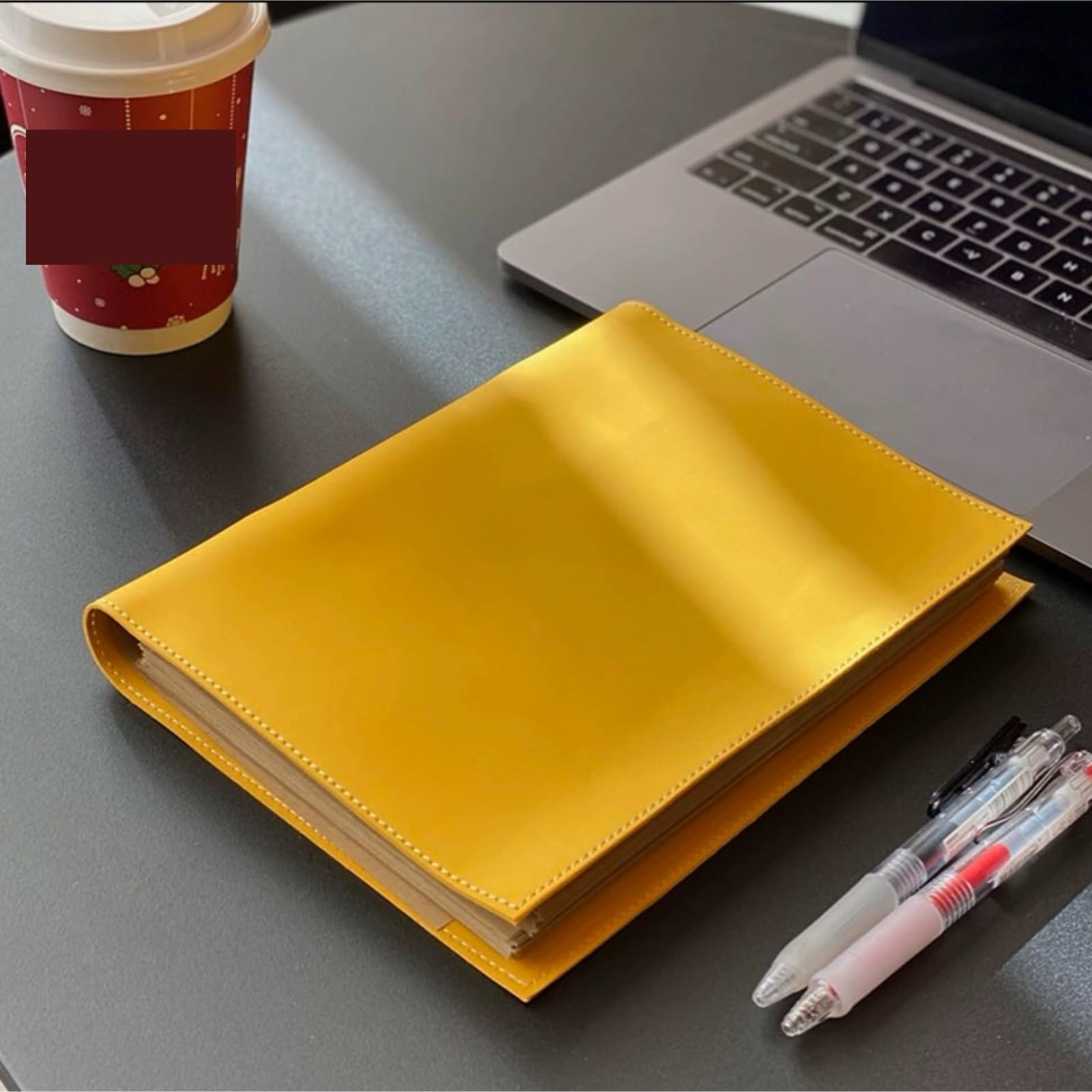 Cuaderno Libreta Viajes 2 Cuadernos De Oficina Hojas Sueltas, Diario Viaje Lecturas Adultos(Yellow)