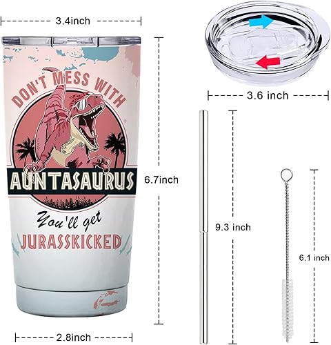 Miniatura 7 de Vaso de regalo de cumpleaños de parte de sobrino, tía de sobrina, regalo de cumpleaños de parte de una sobrina, regalo de Navidad de feliz