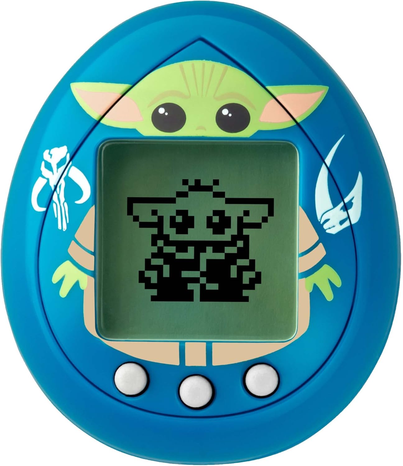 Tamagotchi Bandai Grogu Nano Blue Version Raise Baby Yoda With This