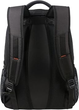 American Tourister AT Work - 17.3 Inch Laptop Backpack, 52 cm, 34 L, Black/Orange (Black/Orange)