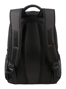 American Tourister AT Work - 17.3 Inch Laptop Backpack, 52 cm, 34 L, Black/Orange (Black/Orange)