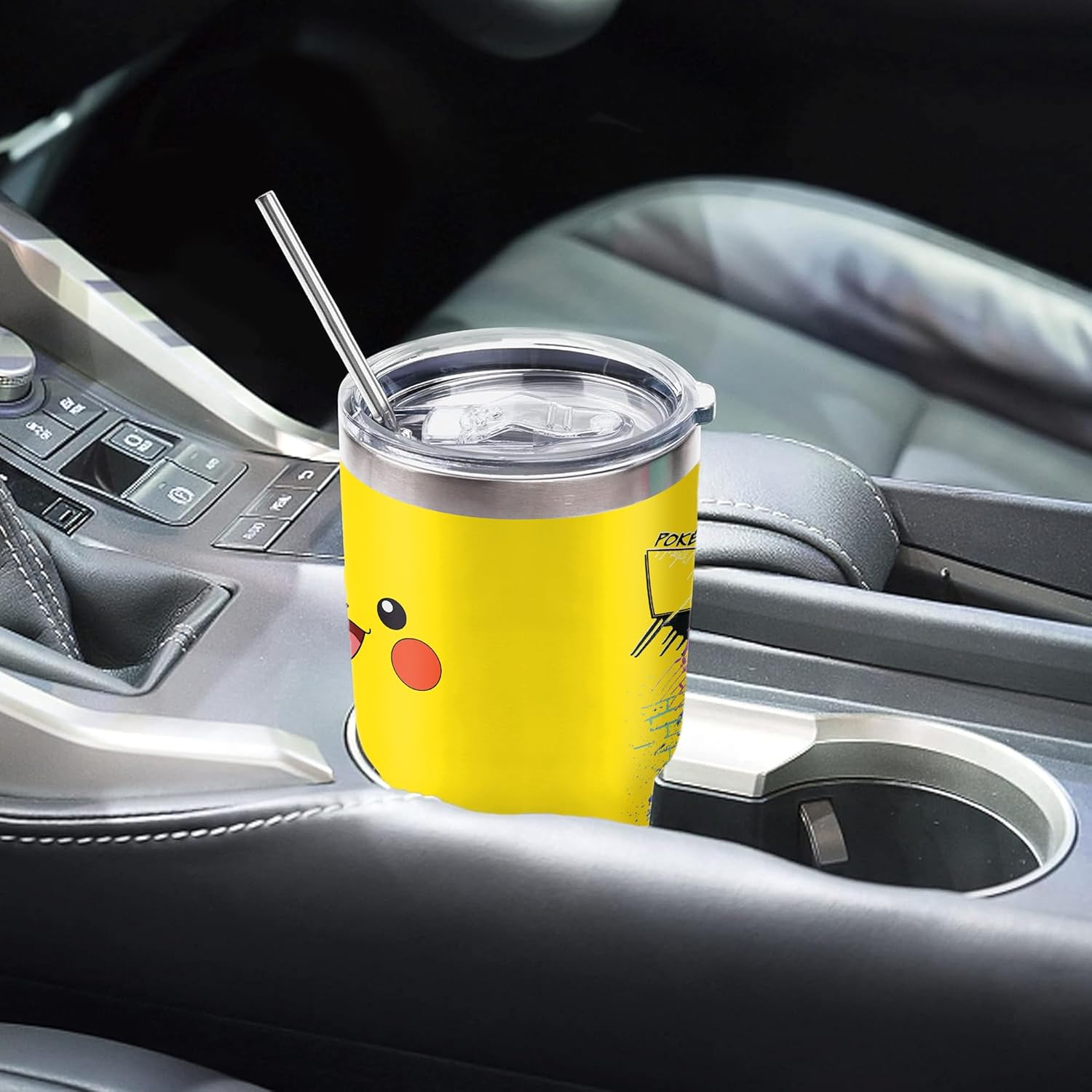 30 Oz Tumbler with Lid and Straw, Travel Coffee Mug Thermal Cups for Hot and Cold Drinks, Exquisite Stainless Steel Insulated Coffee Cup for Woman Girl
