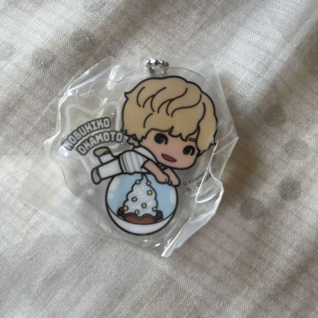 岡本信彦 アクリルキーホルダー