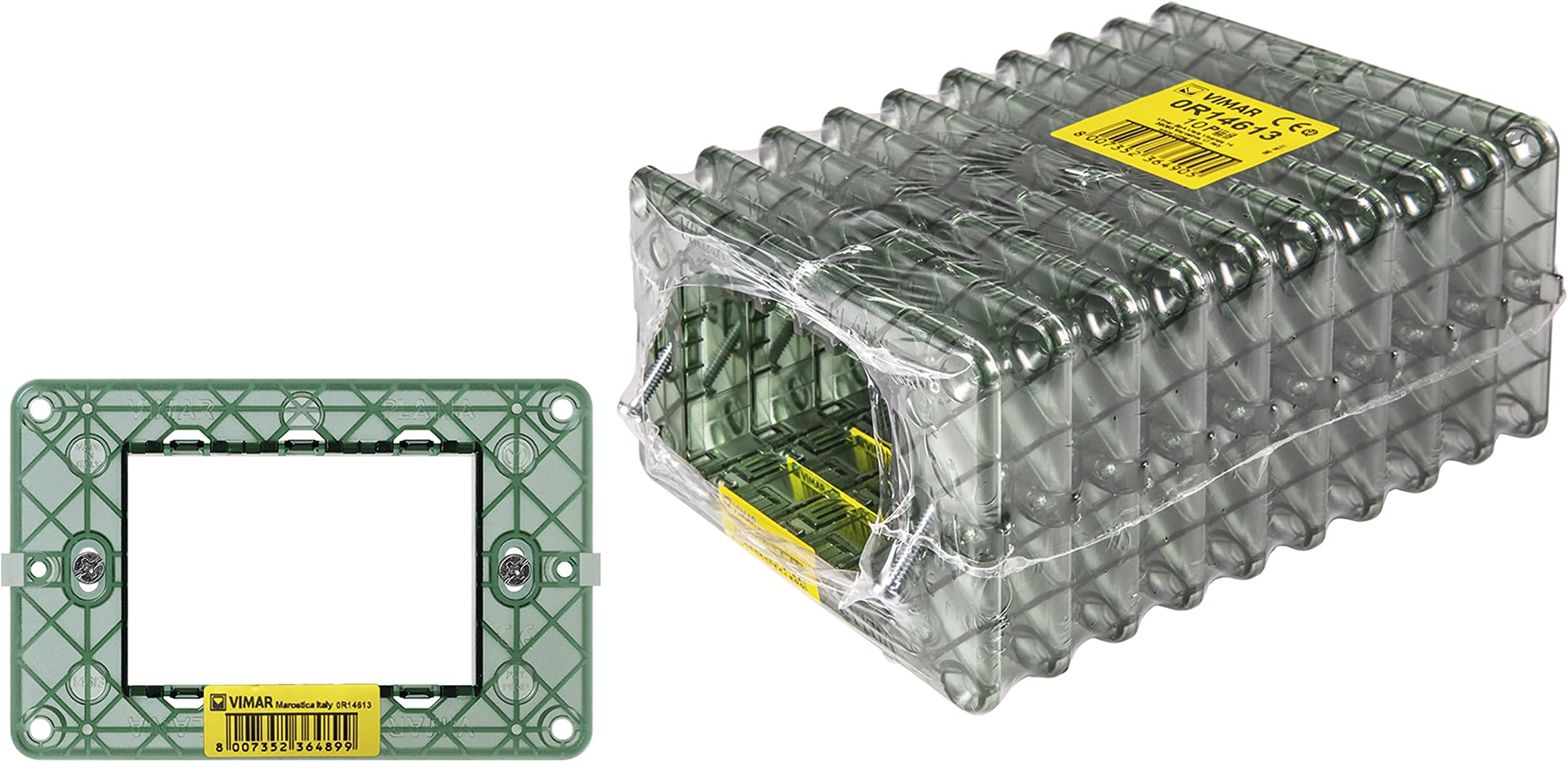 Plana 0T14613 3 Module Holder with Screws for Box 3 Modules, Pack of 10