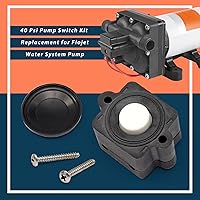 Vista 4 de 02090118 Kit de interruptor de bomba de repuesto para Flojet con interruptor de presión de 40 Psi y cables de cable
