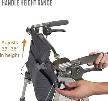 Stander Wonder Rollator Plus, Lightweight Folding Mobility