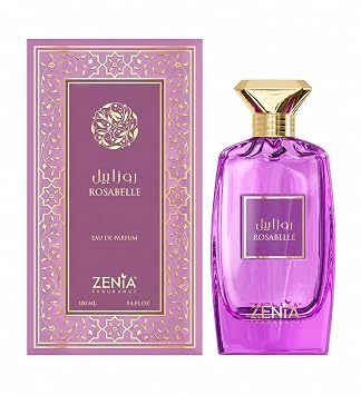 Zenia Rosabelle Eau De Parfum 100ml | Luxury Sweet Fruity Gourmand Perfume with Apple, Strawberry, Marshmallow, Vanilla and Musk | Long Lasting Unisex